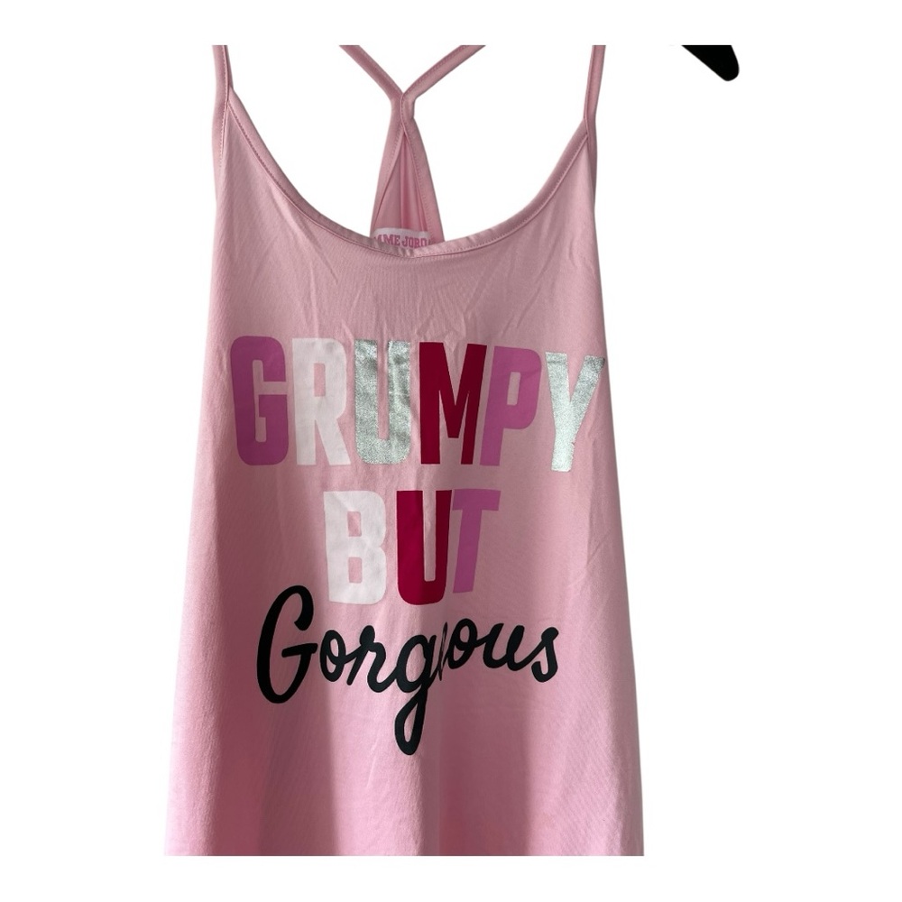 NWT Emme Jordan tank top Grumpy but Gorgrous